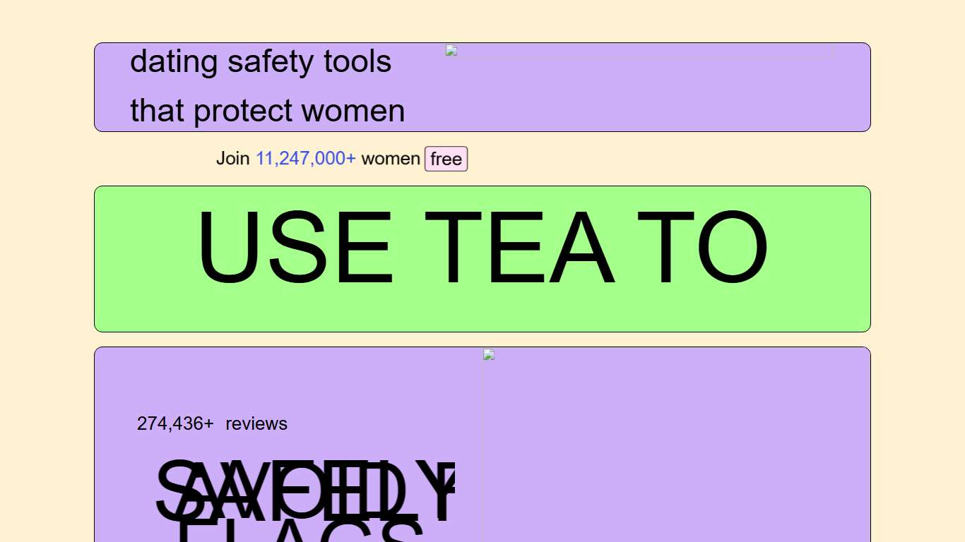 Tea - Dating Safety for Women (app)